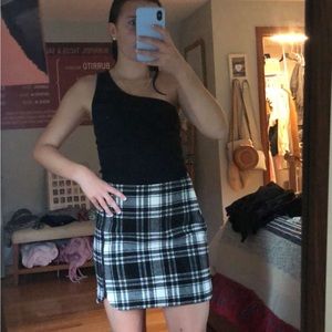 Plaid skirt